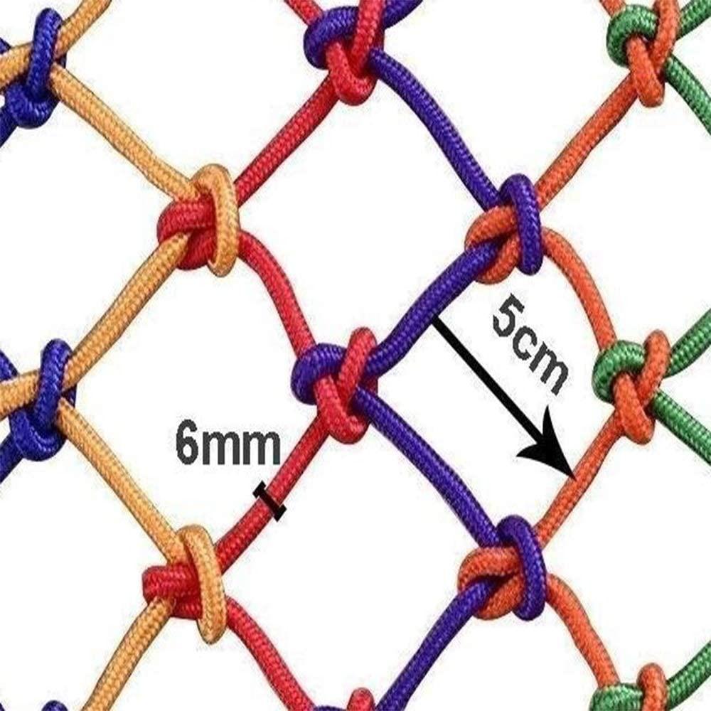 WANIAN Children Protection Safety Rope Net - Outdoor Children Climbing Climbing net Anti-Fall net Construction Safety net Nylon Rope Decorative Rope net (Size : 45M)