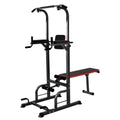 Pull Up Bar Power Tower Adjustable Height for Indoor Home Gym Fitness