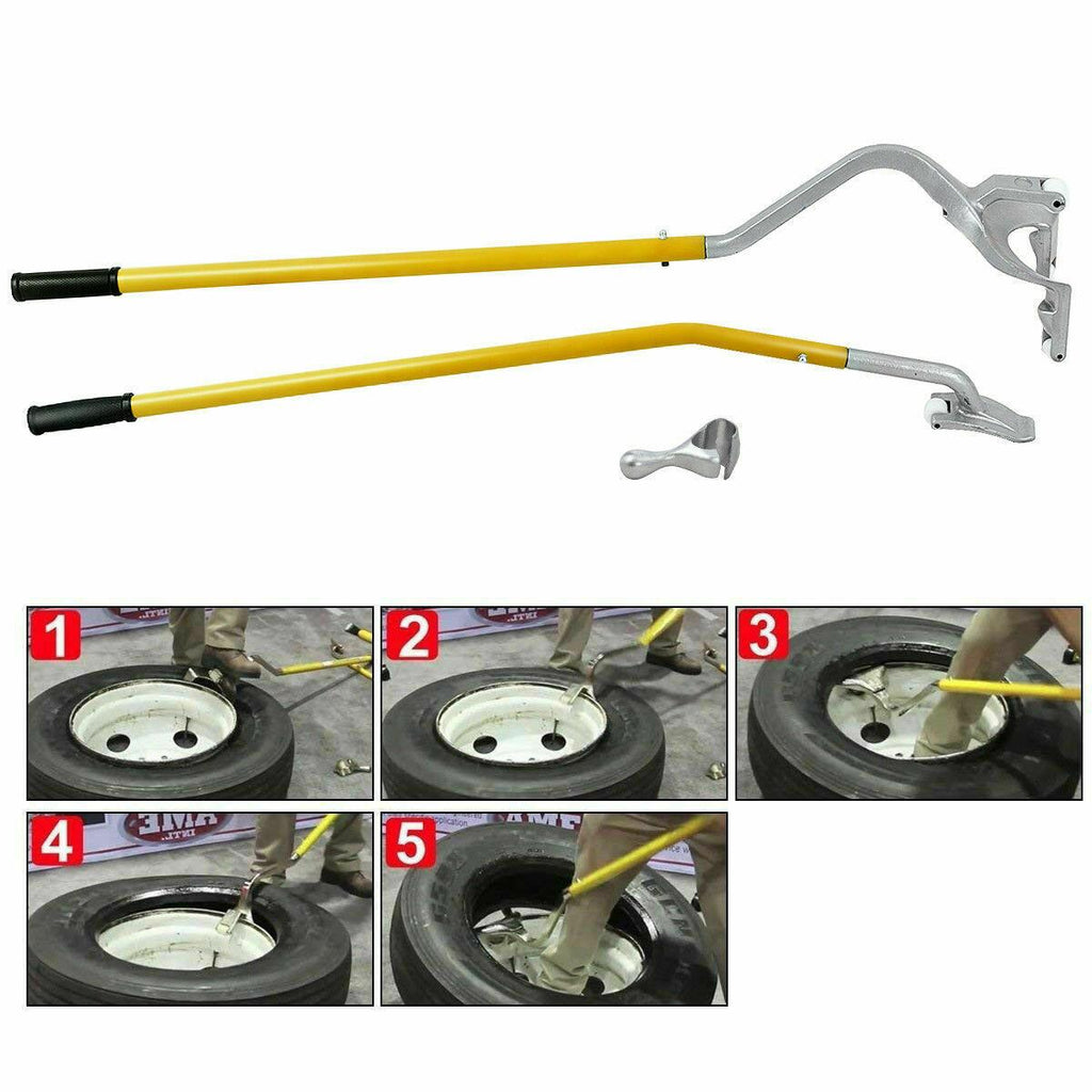 Tire Changer Mount Demount Tool Tools Tubeless Truck Bead 17.5" to 24"