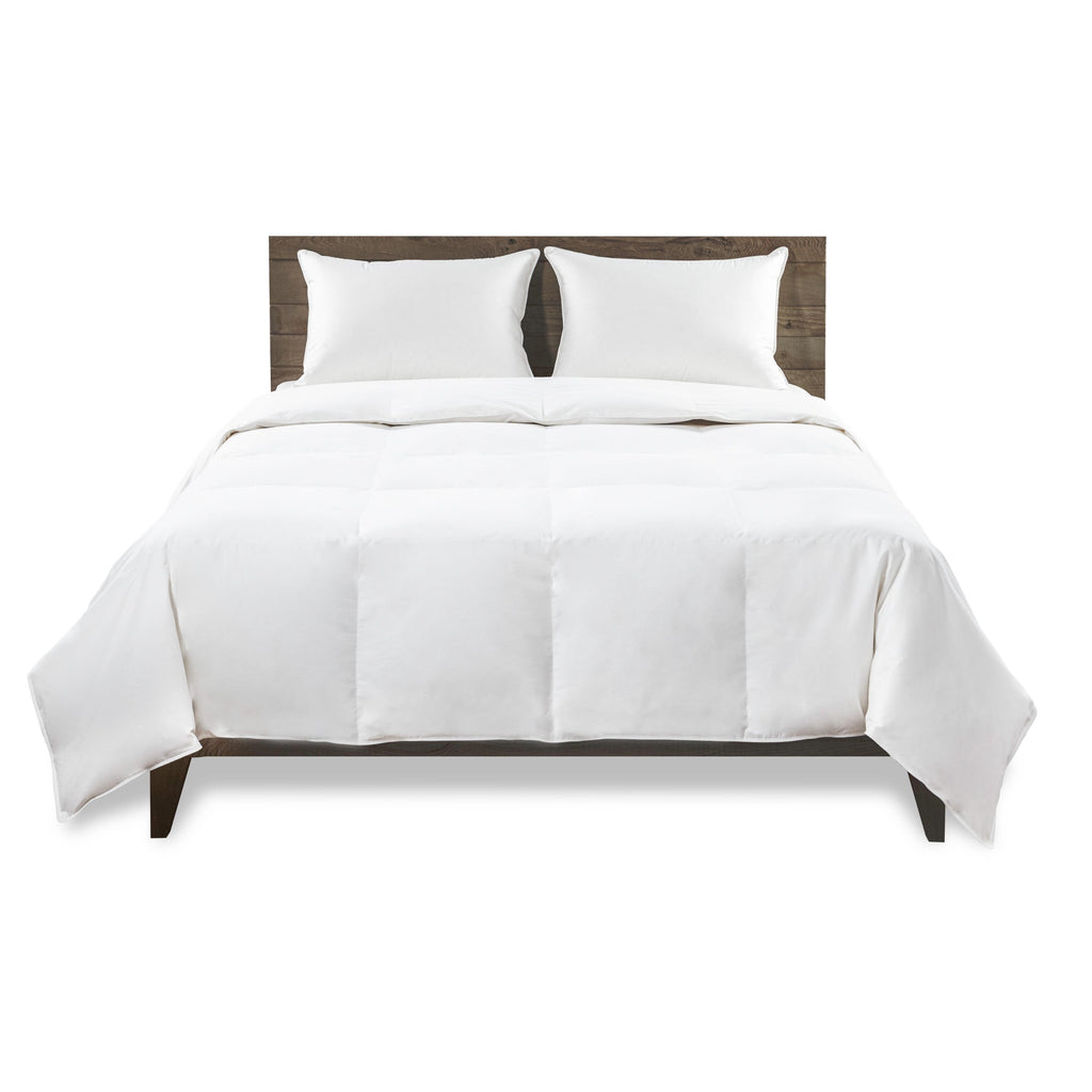I AM Natural Down Duvet-Comforter in White with 550 FP in 68"x88"