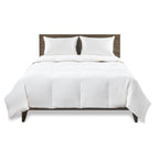 I AM Natural Down Duvet-Comforter in White with 550 FP in 68"x88"