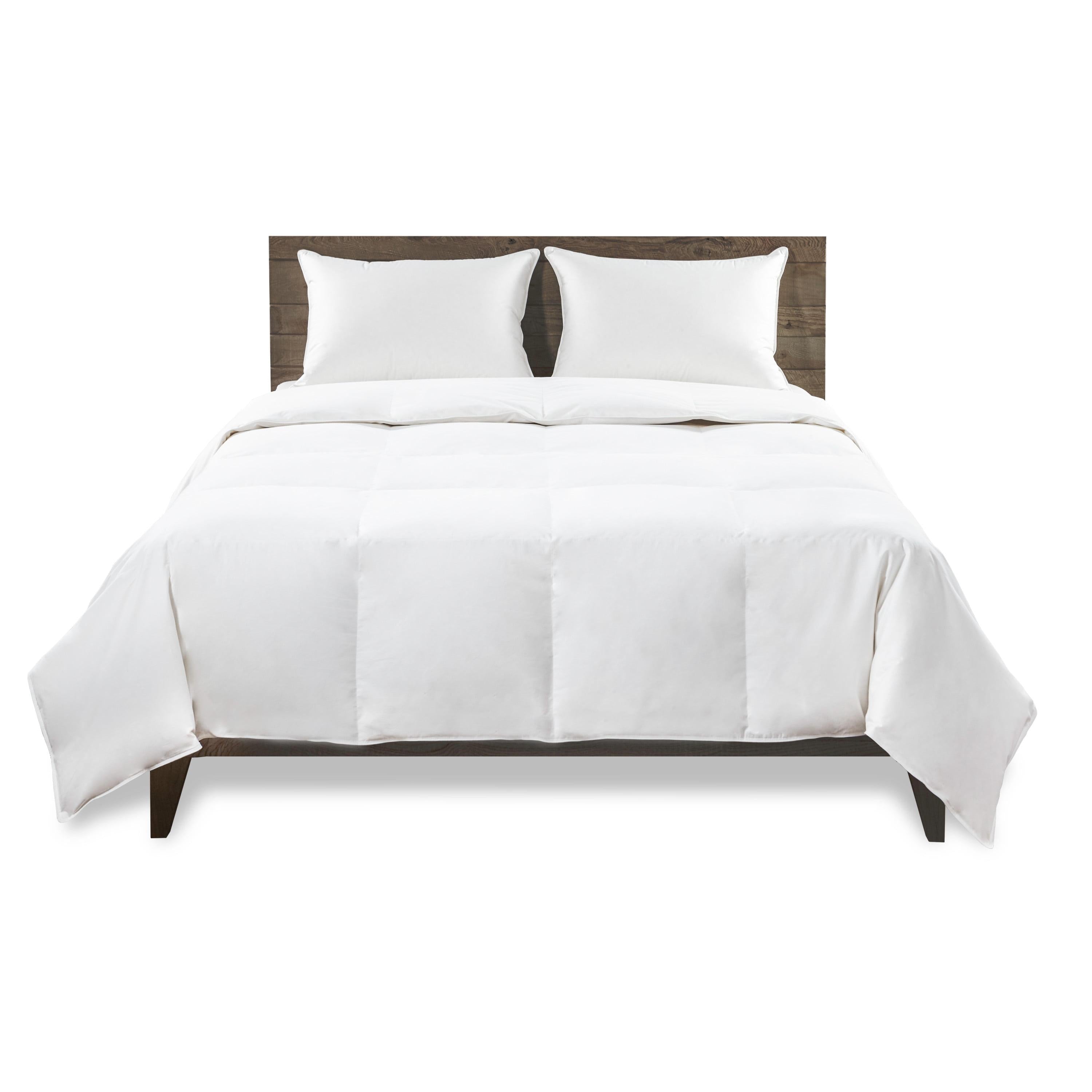I AM Natural Down Duvet-Comforter in White with 550 FP in 68"x88"