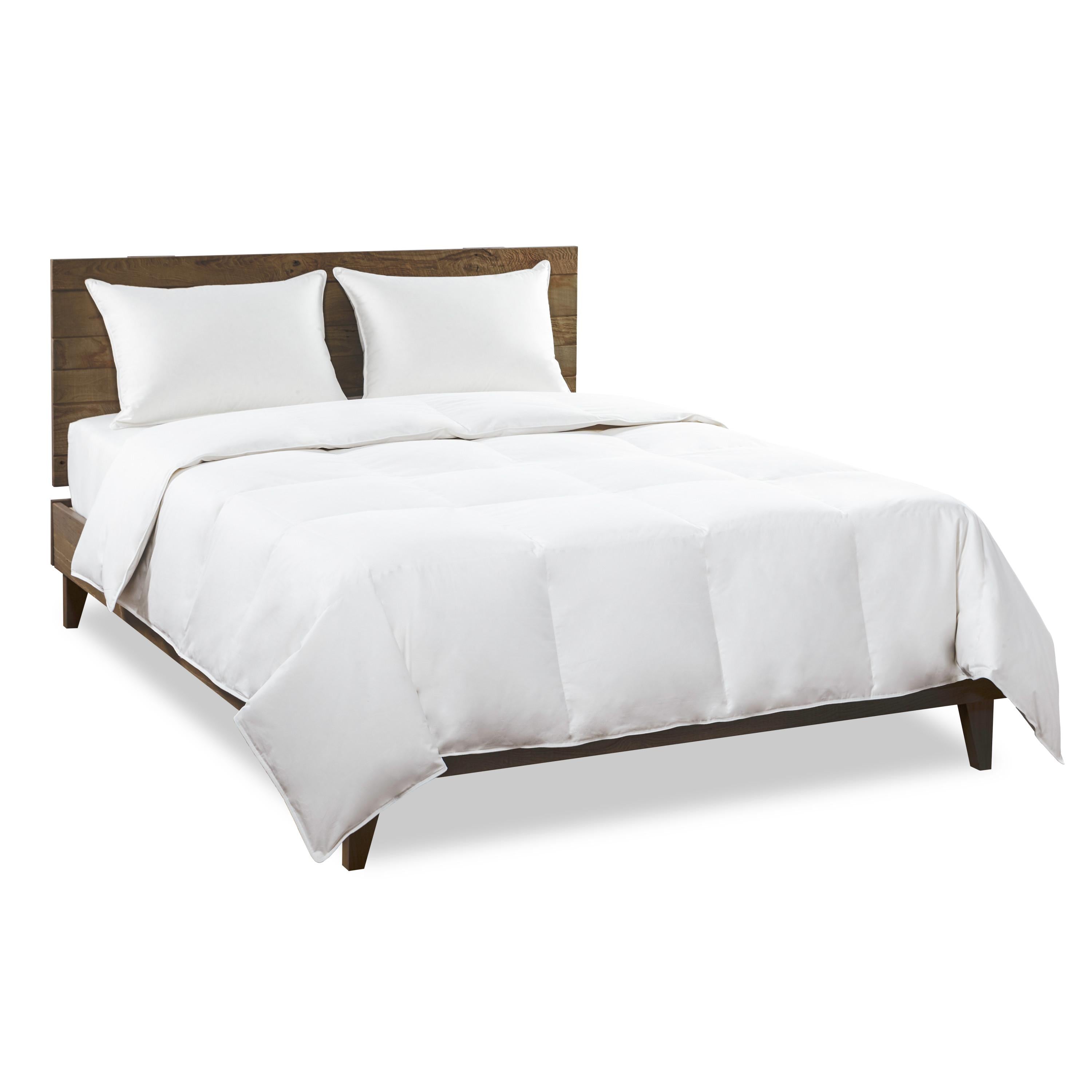 I AM Natural Down Duvet-Comforter in White with 550 FP in 68"x88"