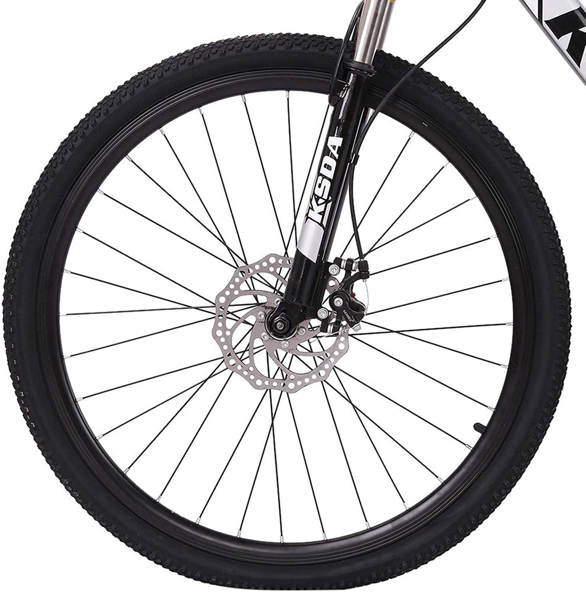 DREAMQJ 26 inch Mountain Bike for Men Women Carbon Steel Bicycle 21 Speed Bicycle Adult Mountain Bike Student Outdoors Unisex Bike Full Suspension MTB Bike for Cycling Mountain Bicycles (Black Gray)