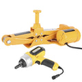 42cm 3 Ton Car Electric Scissor Jack Lift DC 12V Floor Lift Tire Repair Tool