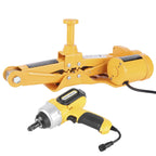 42cm 3 Ton Car Electric Scissor Jack Lift DC 12V Floor Lift Tire Repair Tool