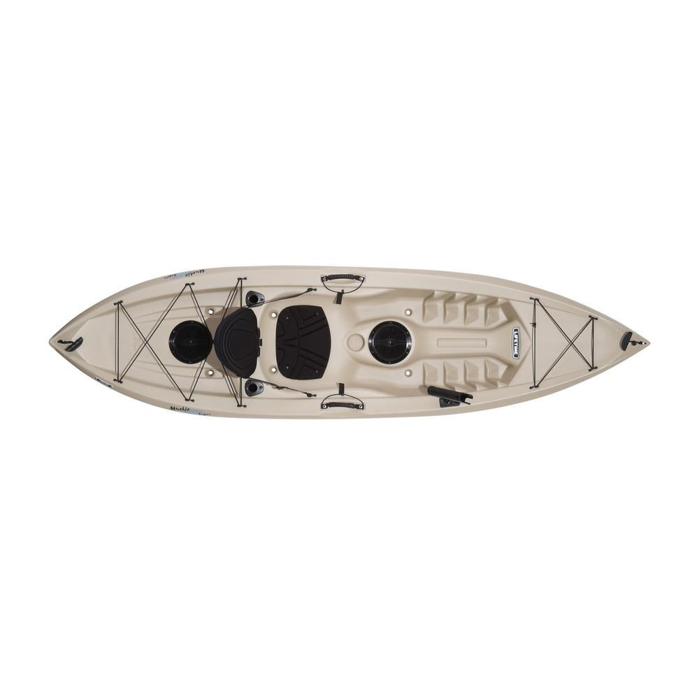 Muskie Angler Kayak with Padded Back and Paddle