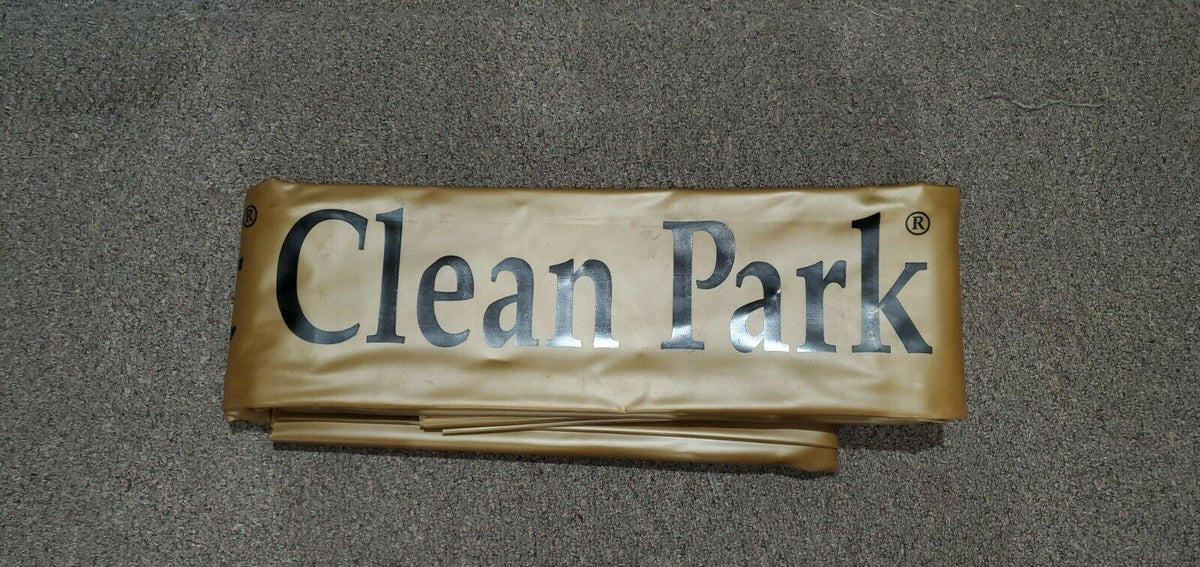 PARK SMART CLEAN PARK GOLD GARAMAT, 7.5' x 18' GOLD COLOR Unused