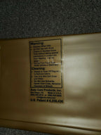 PARK SMART CLEAN PARK GOLD GARAMAT, 7.5' x 18' GOLD COLOR Unused