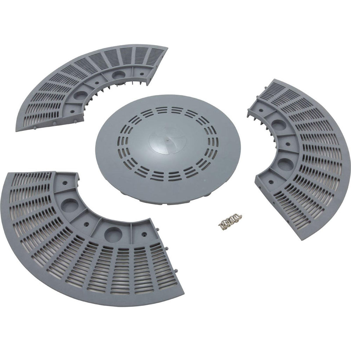 Zodiac Pool Solutions Zodiac Unibridge 5825 Main Drain Cover, Gray