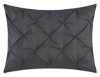 Grand Ave Nexus Pintuck 7-Piece Reversible Comforter Set, Gray
