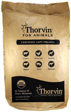 thorvin organic icelandic kelp meal - loaded with nutrients that support your livestock or pet &amp; a natural seaweed fertilizer for plants, 50lbs.