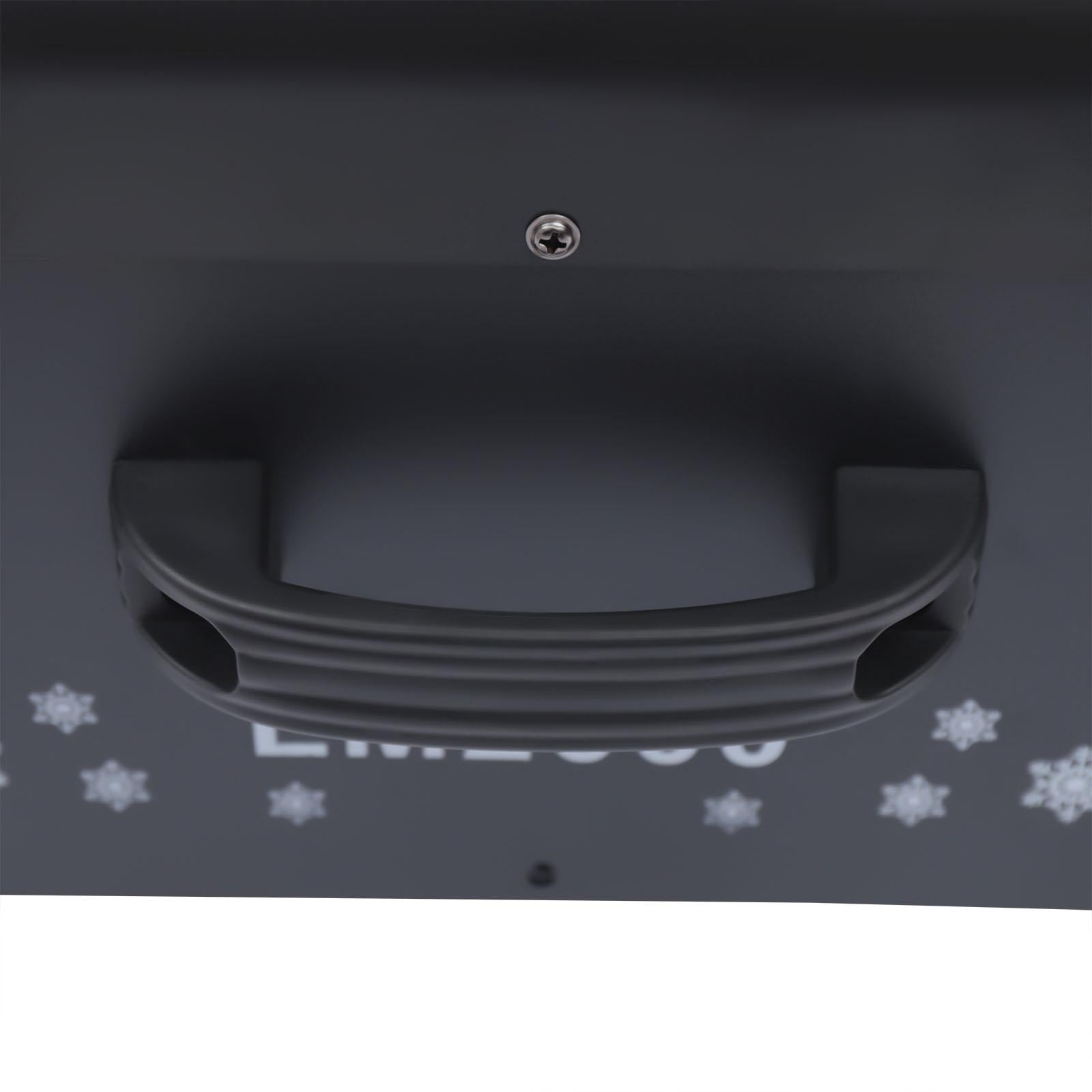 Miumaeov 2000W Snowflake Machine with Remote Control Low Noise Snow Effect Machine Portable Fake Snow Making Machine Stage Snow Machines for Parties