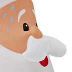 5.5 ft Santa on Stationary Bike Holiday Inflatable
