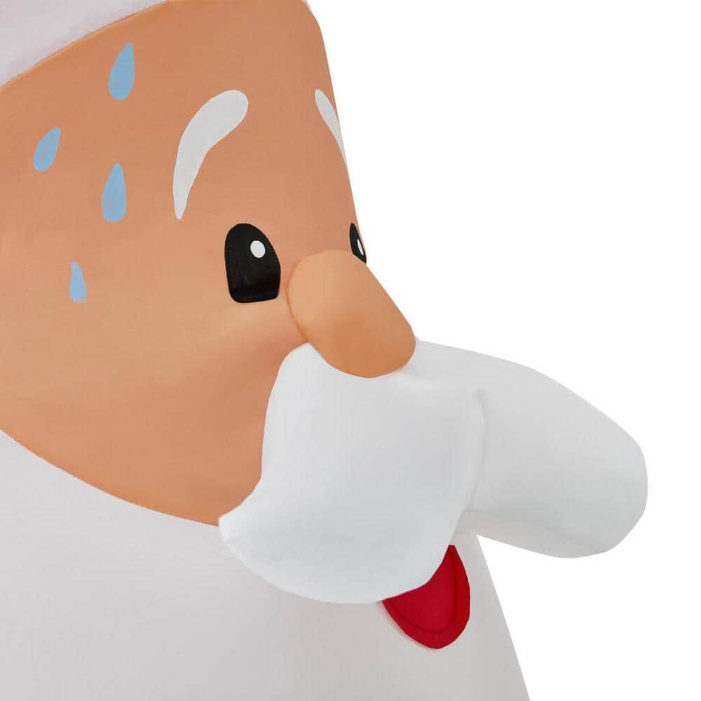 5.5 ft Santa on Stationary Bike Holiday Inflatable