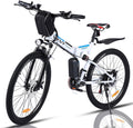 VIVI Folding Electric Bike 350W, Adult Electric Bikes, 26" Mountain Bike with 8Ah Battery, 20 Mph Speed/RecharMilea25 Mile/ 4 WorMode