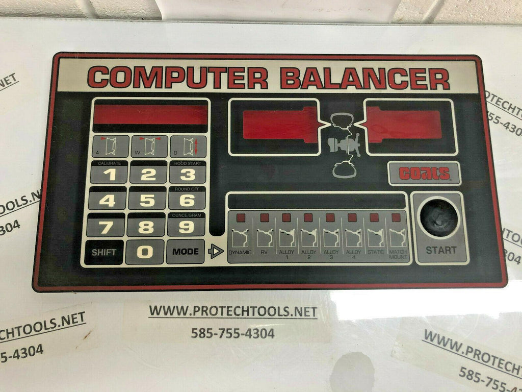 Coats Wheel r 110721 / 110947 Touch Panel Display P334