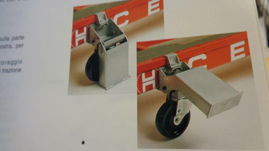 USED CELETTE  SET OF 4 BENCH FEET 8001.043