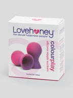 Lovehoney Colorplay Color-Changing Silicone Nipple Suckers, Purple | Purple