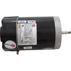 Us Motors Motor, Nidec/USMtr, 0.5hp, 115/230v, 1Spd, 56Jfr, CFace, Thd, Full