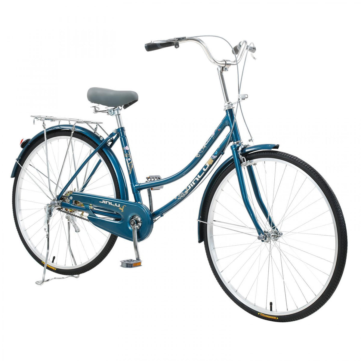 HOMBOM 26-Inch Single Speed Bicycle Womens Comfort Bikes Beach Cruiser Bike for Women Comfortable Bicycle