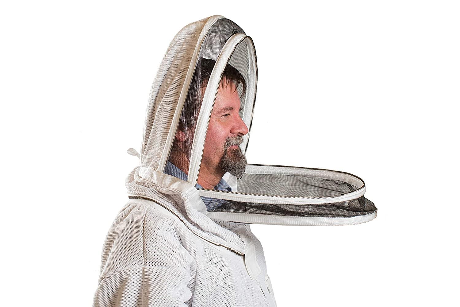 super suit - reinforced knee, triple layered, heavy-duty thread and material for beekeeping protection! (m)