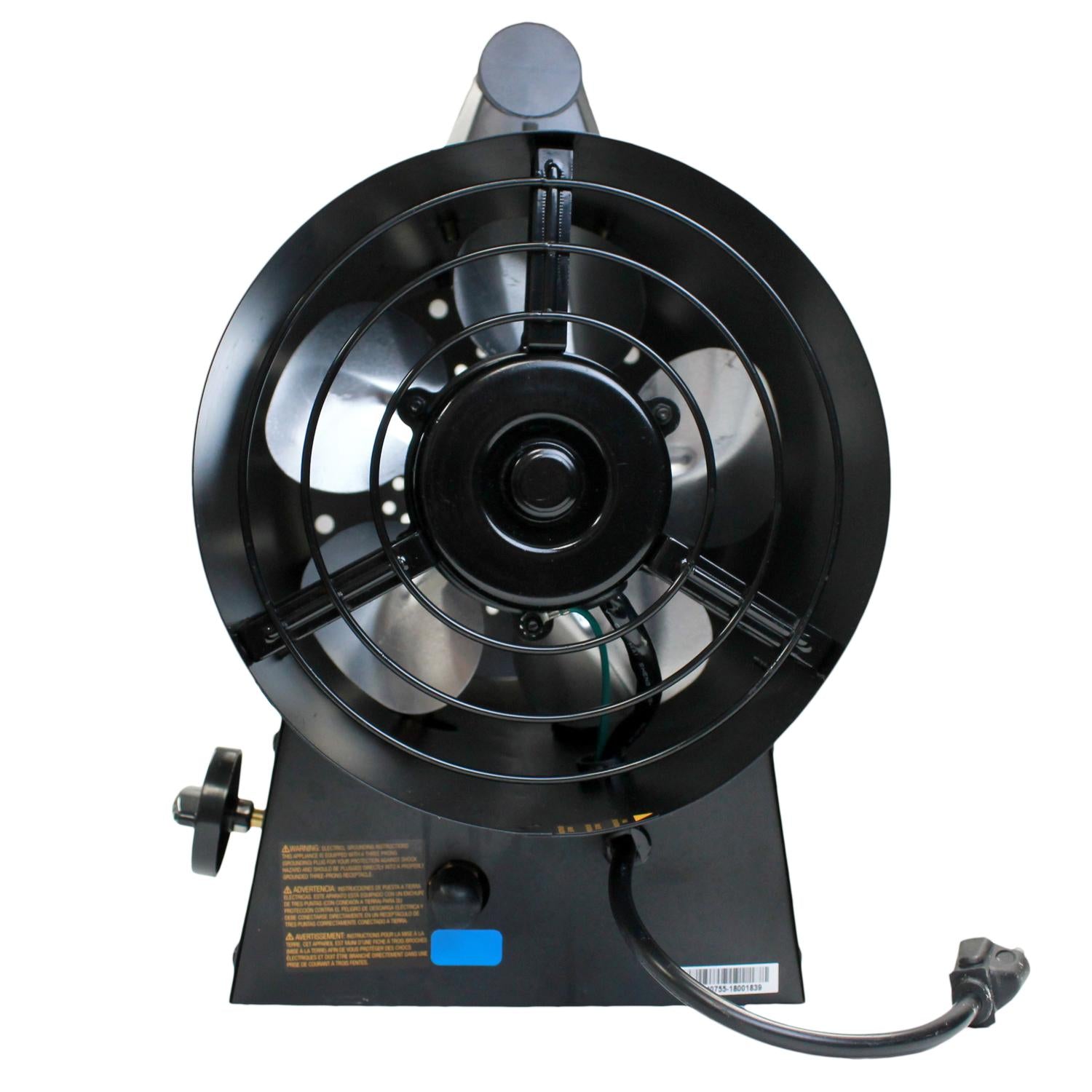 DXH125FAV 125,000 BTU/hr. 3000 Sq. Ft. Forced Air LP Gas Portable Heater