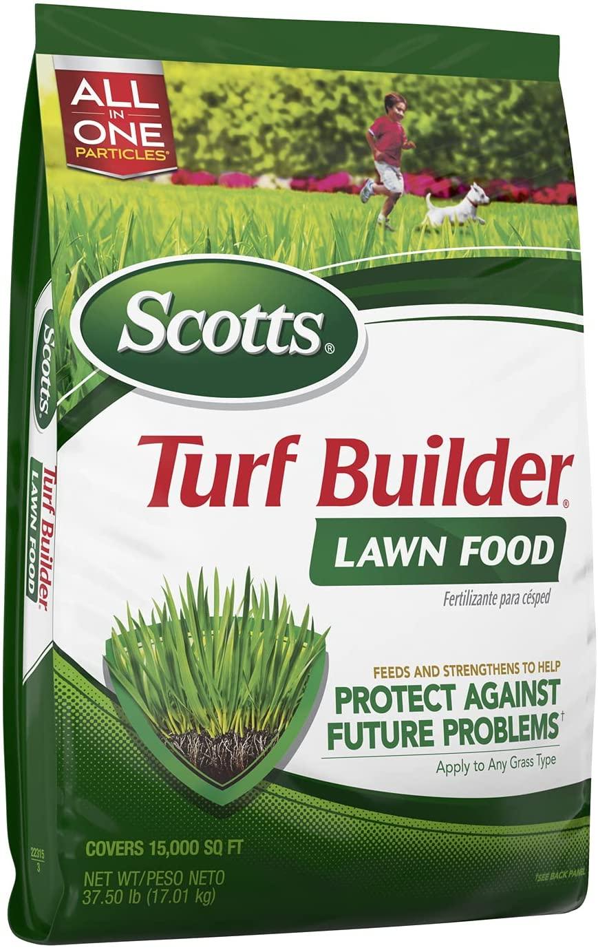scotts turf builder lawn food, 37.5 lbs., 15,000 sq. ft.