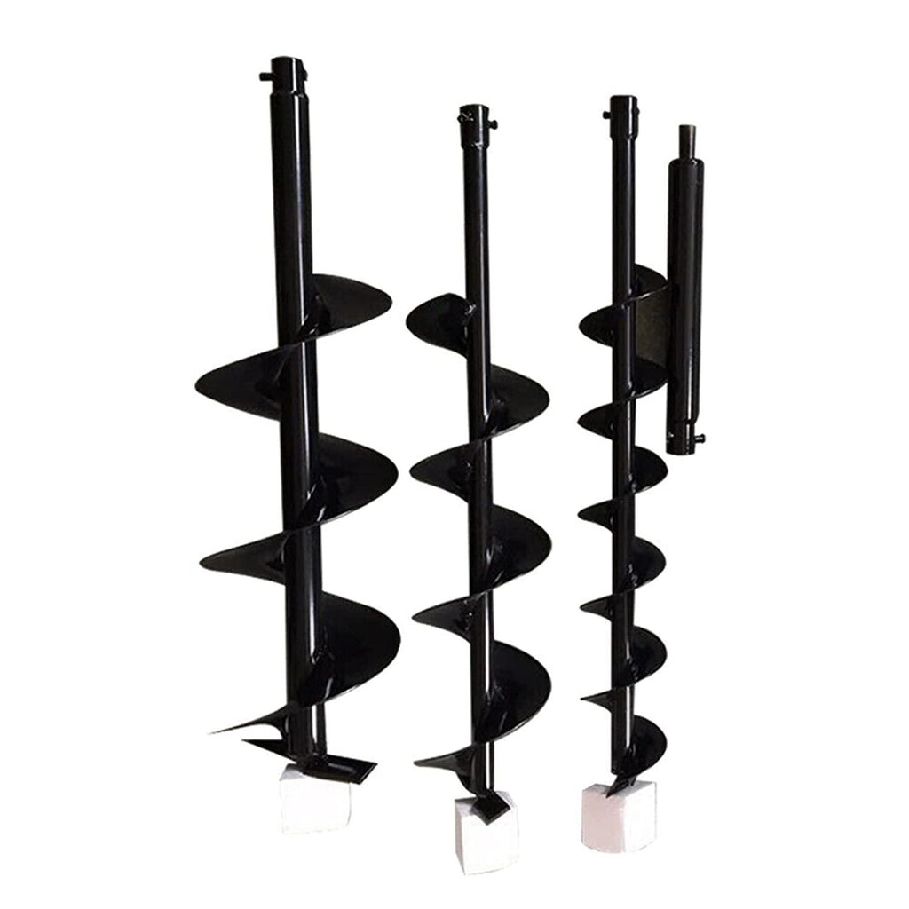 dyrabrest 52cc 2.3hp gas powered post hole digger ground fence 2-stroke single cylinder gasoline engine with earth auger drill 4"/6"/8" bits