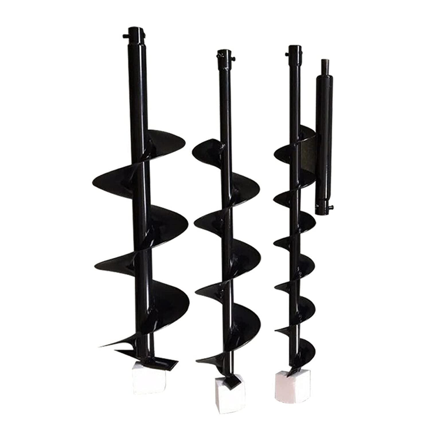 dyrabrest 52cc 2.3hp gas powered post hole digger ground fence 2-stroke single cylinder gasoline engine with earth auger drill 4"/6"/8" bits