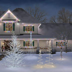7.5 ft W inter Spruce LED Christmas Tree