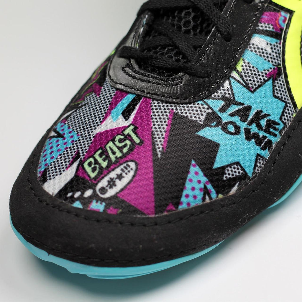 Asics JB Elite V2.0 Limited Edition Adult Wrestling Shoes - Comic
