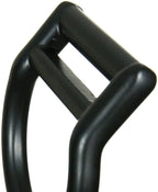 Fusion Climb Bent Aluminum Slotted Light Weight D-Ring for 1 3/4" Webbing Matte Black 10-Pack