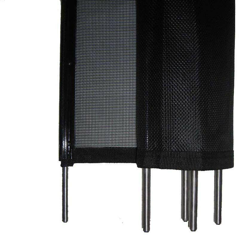in-ground pool safety fence 4 ft. x 12 ft. section diy install child safety new