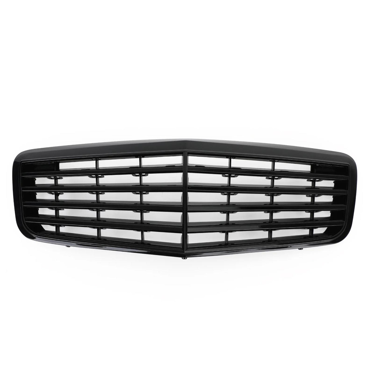 2007-2009 W211 E350 E500 E63 AMG Benz Front Bumper Grille Grill Replacement Gloss Black Generic