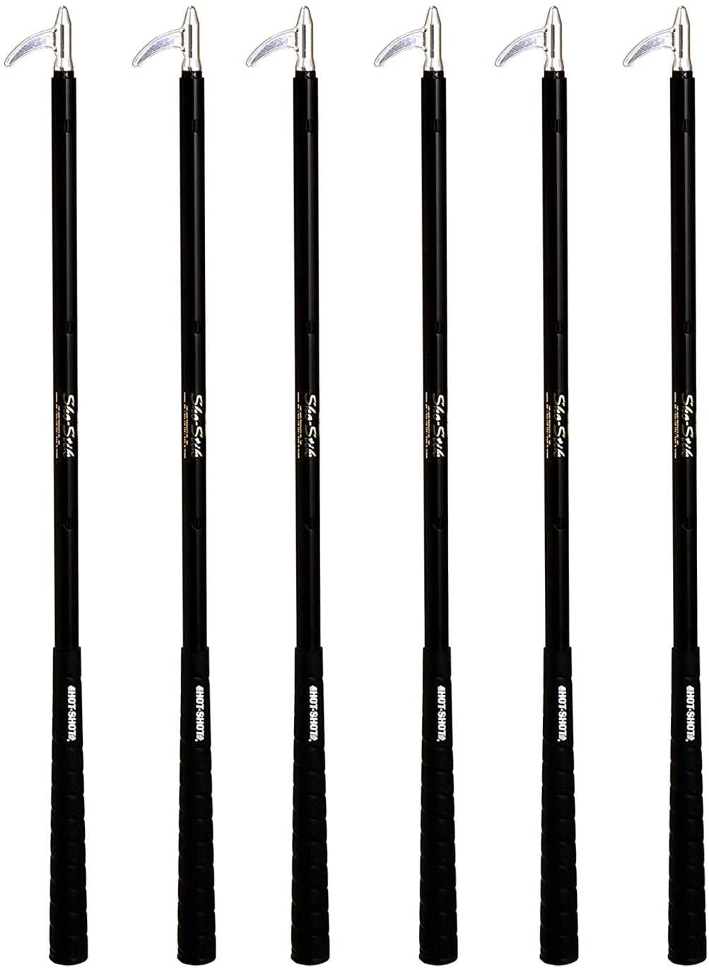 miller manufacturing company hot shot adjustable livestock sho-stik (6 pack)