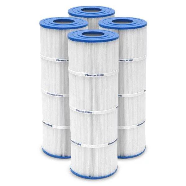 pleatco pa81-pak4 filter cartridge set for hayward swimclear c3025/c3030 4-pk