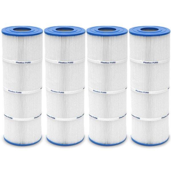 pleatco pa81-pak4 filter cartridge set for hayward swimclear c3025/c3030 4-pk