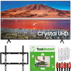 samsung 70" 4k uhd smart led tv (2020 model) + taskrabbit installation bundle