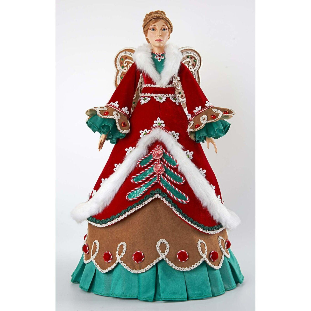 Katherine's Collection 2021 Gingerbread Cone Angel Figurine