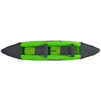 12 ft. Green Inflatable 2-Person Sport Kayak with Rotatable Paddle