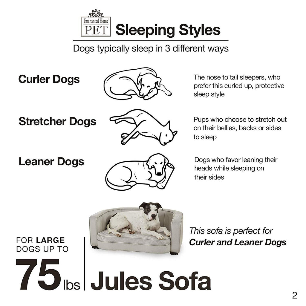 Enchanted Home Pet Jules Pet Sofa