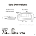 Enchanted Home Pet Jules Pet Sofa