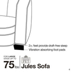 Enchanted Home Pet Jules Pet Sofa