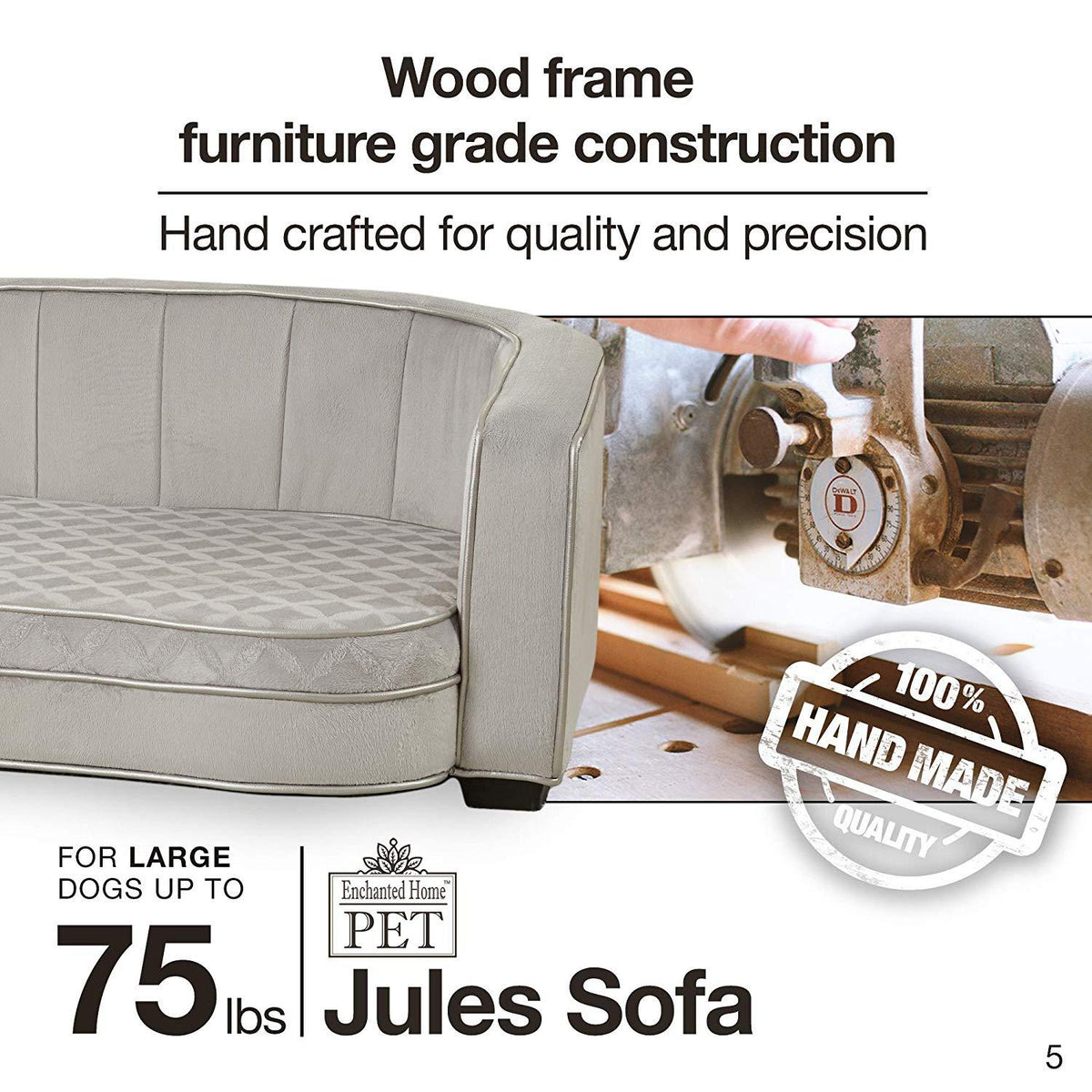 Enchanted Home Pet Jules Pet Sofa