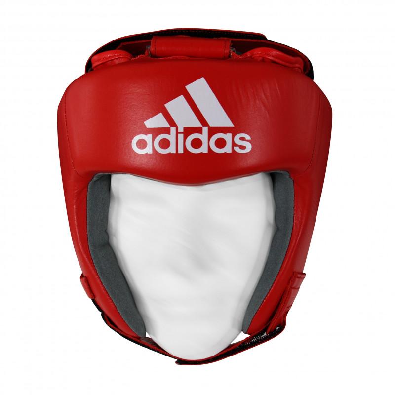 Amateur Competition Boxing Headgear - AIBA Approved- Small, Red