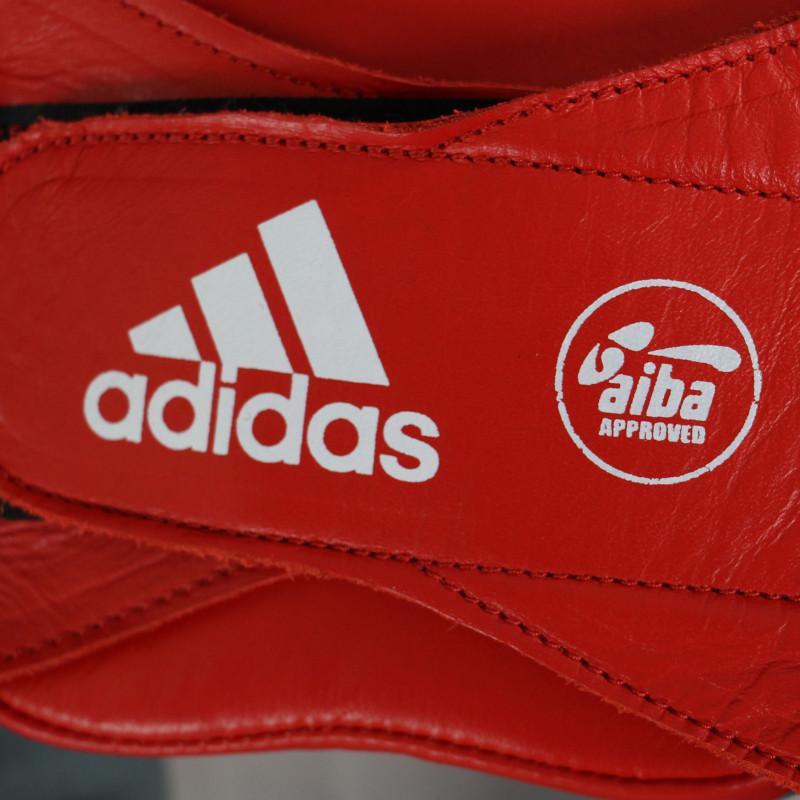 Amateur Competition Boxing Headgear - AIBA Approved- Small, Red