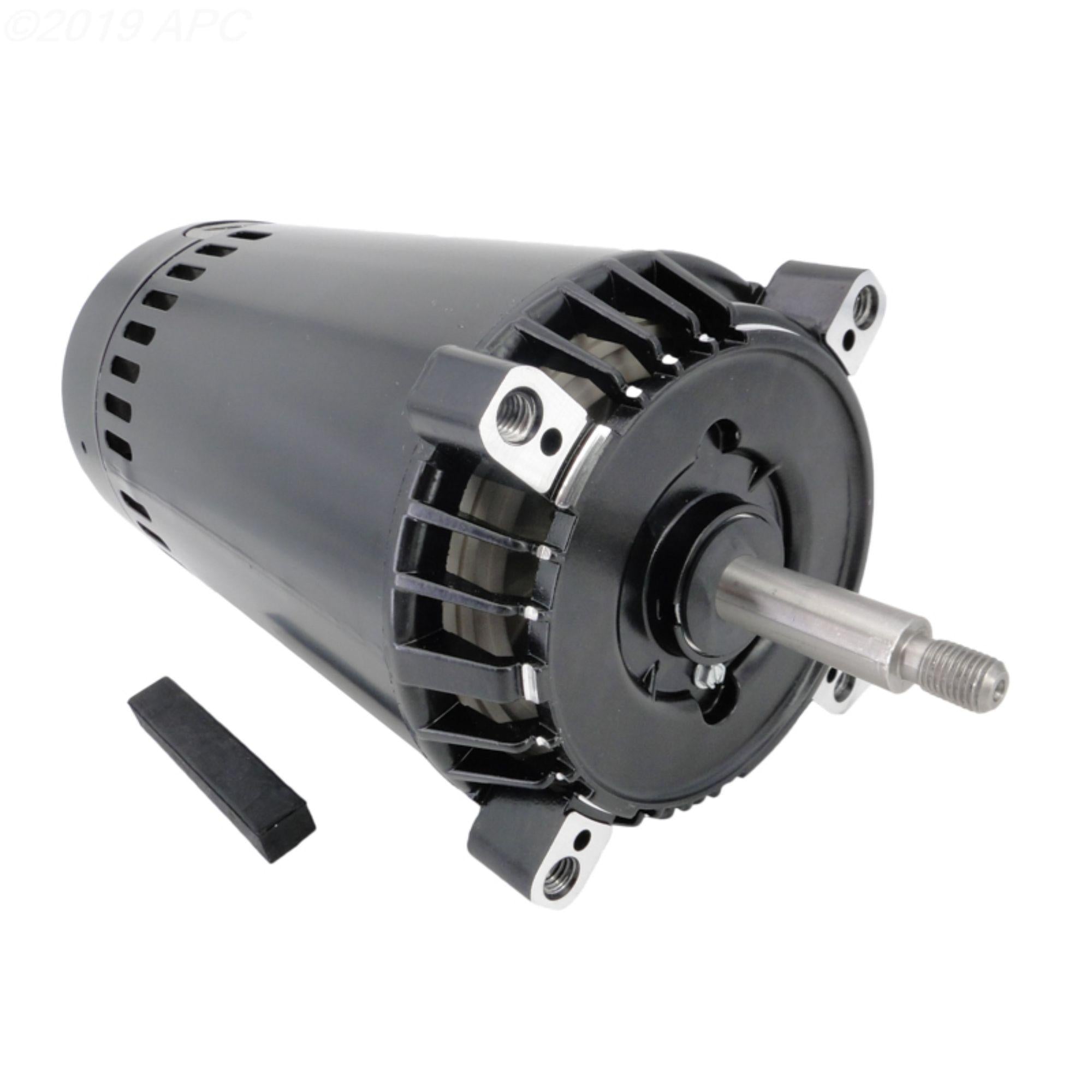 0.75 hp full rated pool and spa pump motor, 1.50 sf