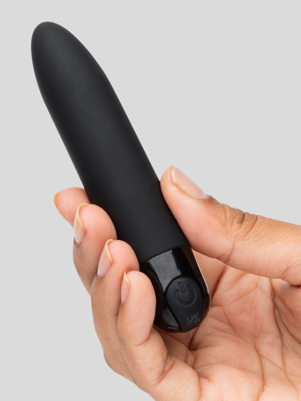 Lovehoney Mini Thrill Rechargeable Silicone Bullet Vibrator, Black | Black