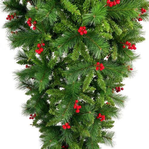 7.4FT 1500 Tips Xmas Christmas Tree Artificial Festival Spruce Decorations PVC